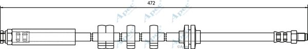 APEC BRAKING Тормозной шланг HOS3112